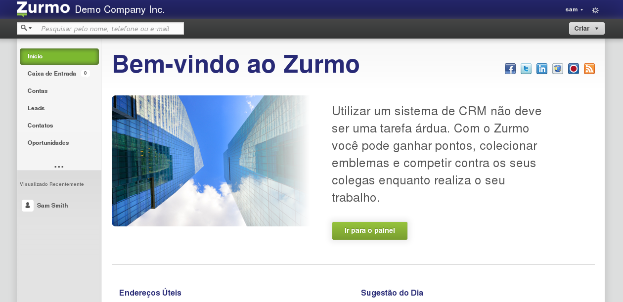 Bem-vindo ao Zurmo